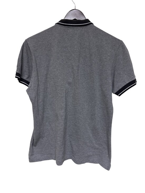 Dolce & Gabbana Polo Shirt Men's Grey Logo Short Sleeve Size EU 50 US Large - Picture 4 of 8